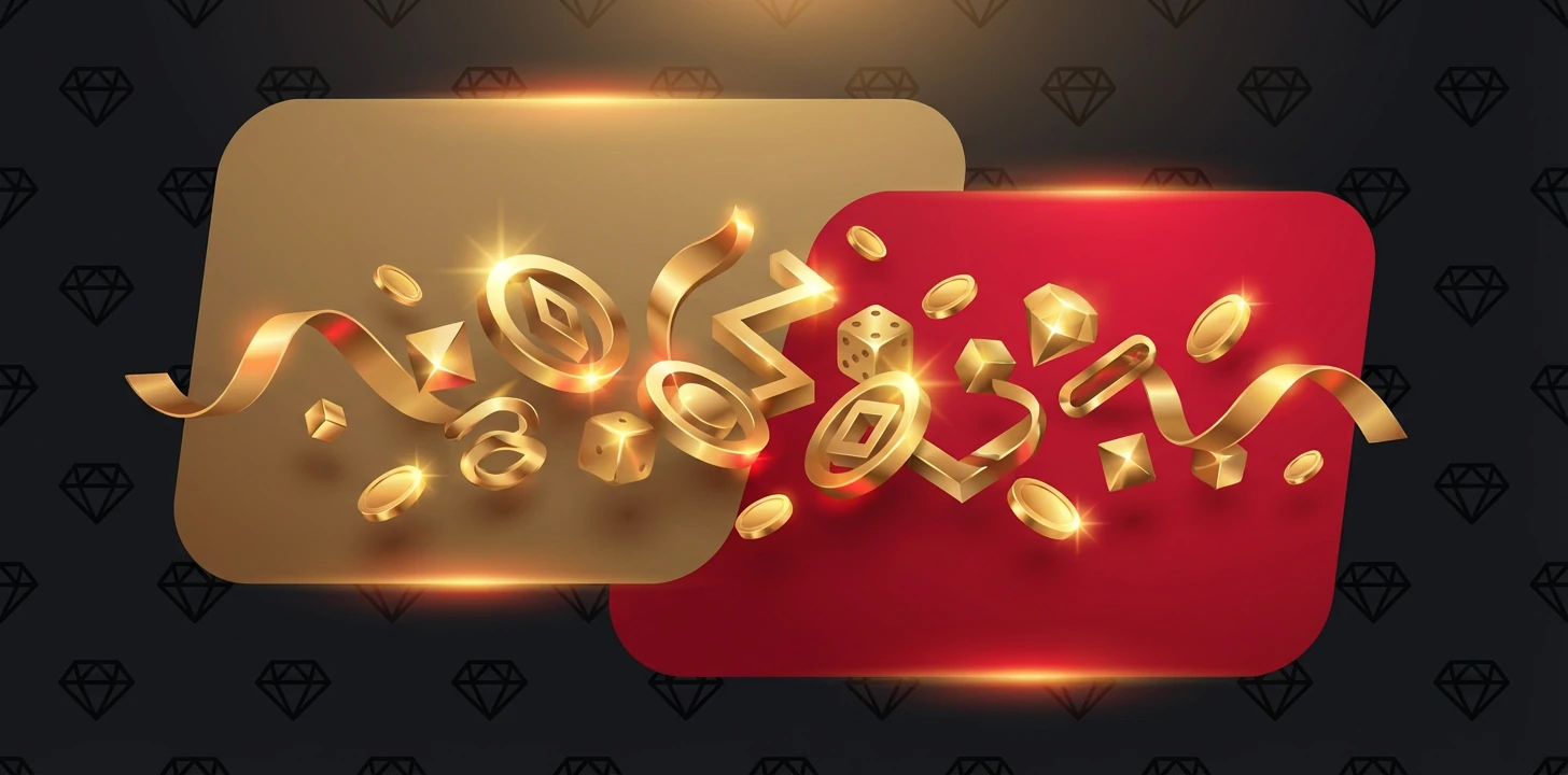 Casino Lobby und VIP-Bereich — Beispielgrafik